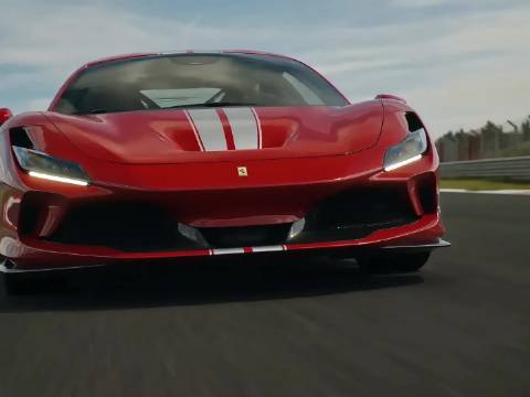 用户要求生成法拉利F355视频，AI误输出488 Pista