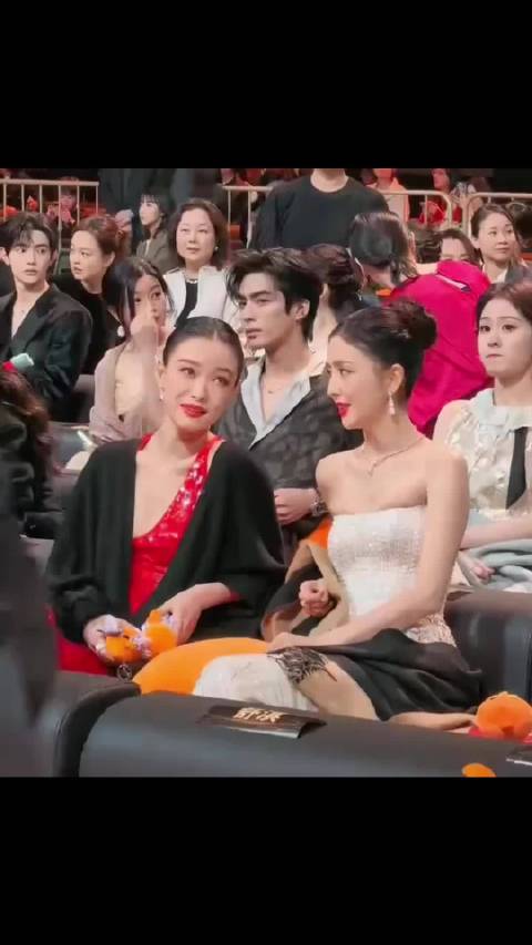 美女在这里叽里咕噜说啥呢 倪妮 佟丽娅