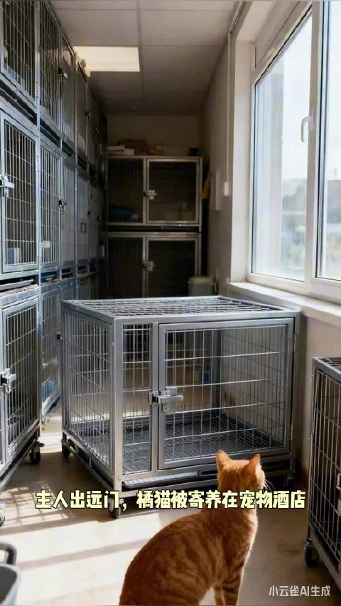 猫狗分离后双双越狱寻友，半路相遇紧相依偎