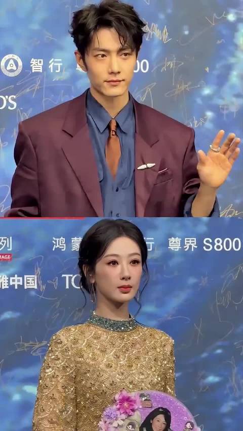 大眼仔红毯明星生图状态，肖战害羞杀杨紫大花范，全员在线美出圈