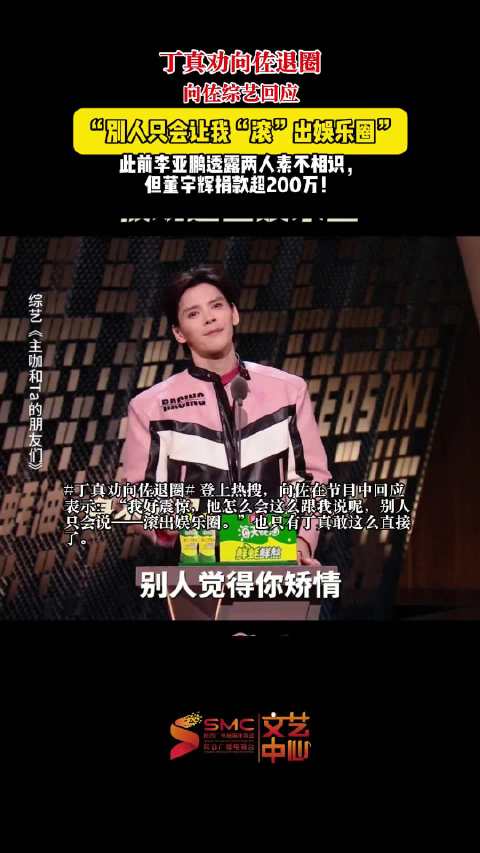 向佐回应丁真劝退圈