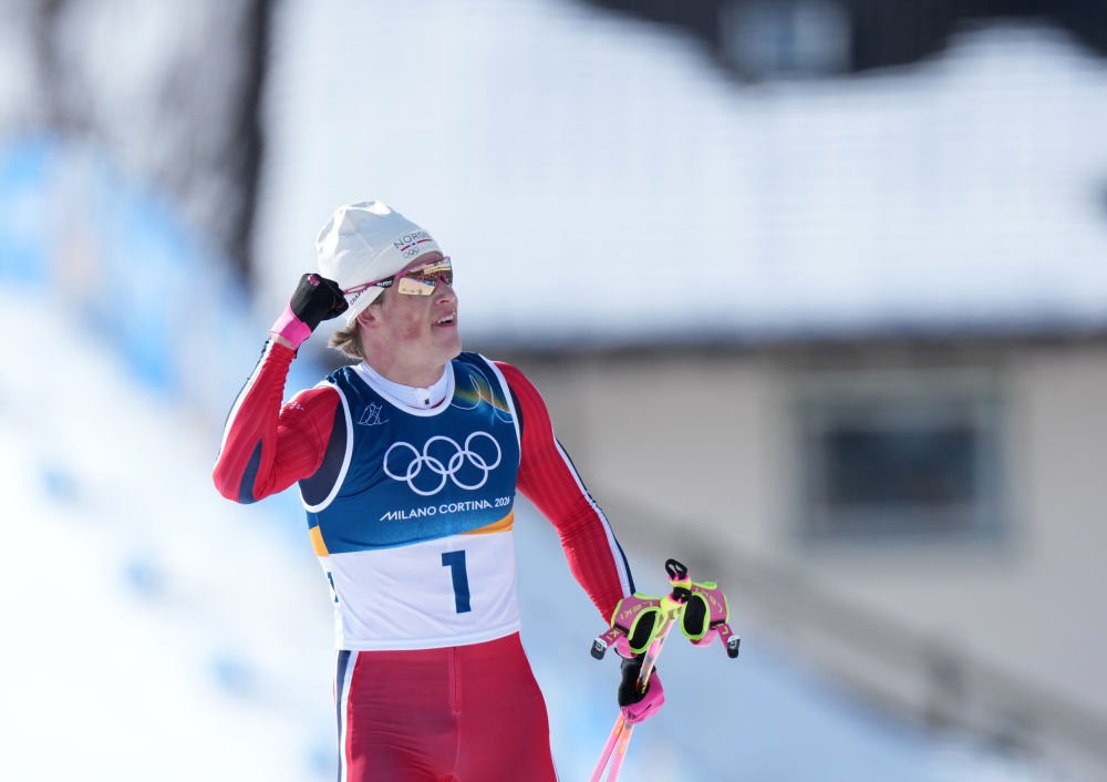 冬奥会|克莱博斩获越野滑雪男子双追逐金牌