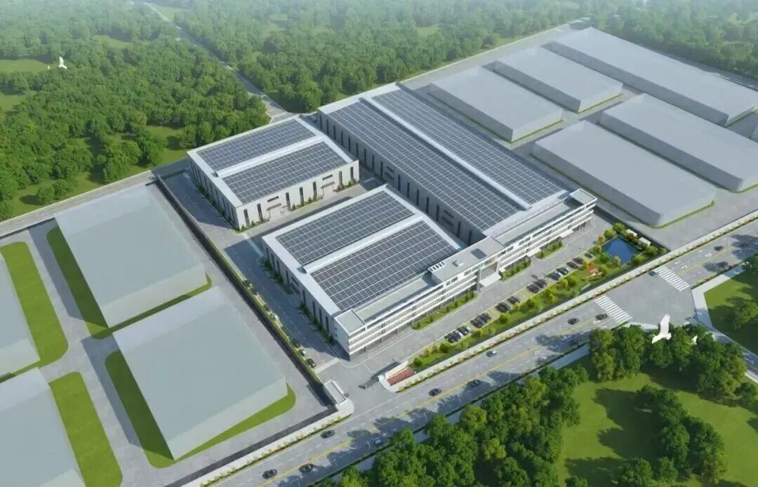 ▲上海运科西南总部及研发生产基地 效果图