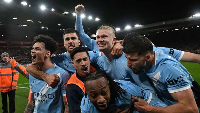 英超第25轮赛况：阿利松失误送大礼，哈兰德补时点杀利物浦