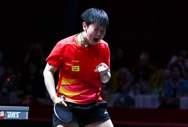 孙颖莎晋级女单4强!4-1完胜大藤沙月,半决赛约战伊藤美诚