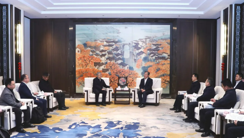 苏州市委书记范波、市长吴庆文会见尹同跃