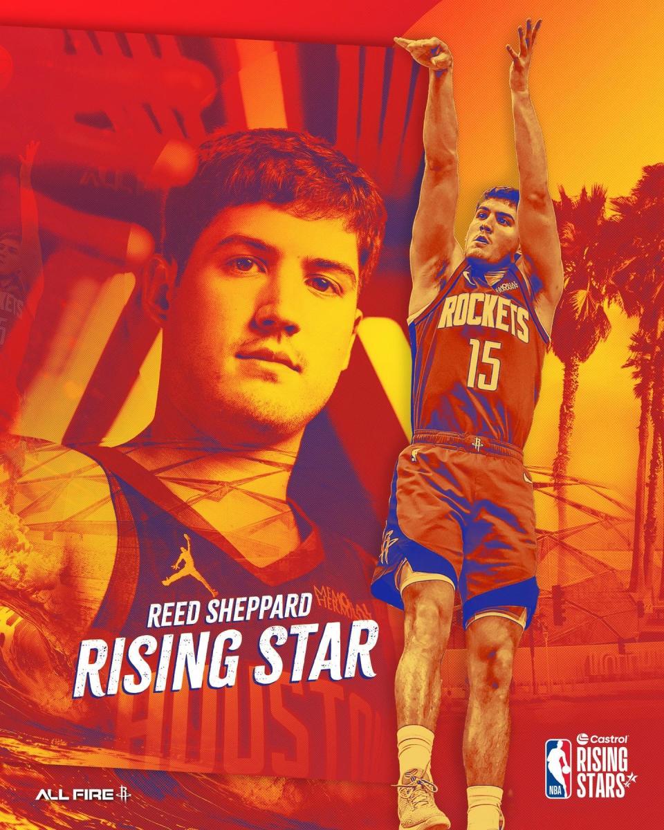 谢泼德连续两年入选全明星新秀挑战赛