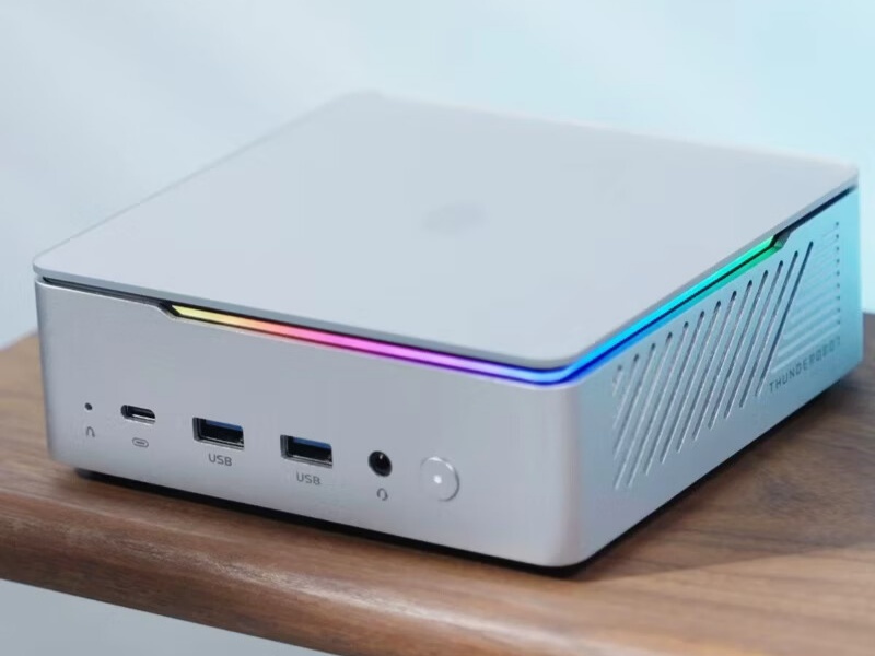 雷神推出MIX PRO II迷你主机：Arrow Lake H，玻璃上盖+ RGB