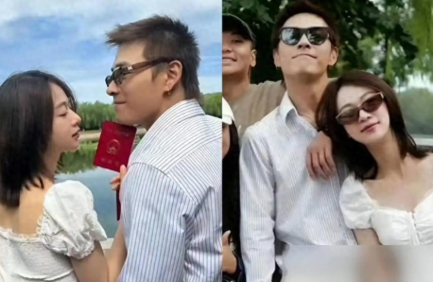 吴谨言带老公回家过年！洪尧推两大行李箱，和老婆说话低头宠溺笑