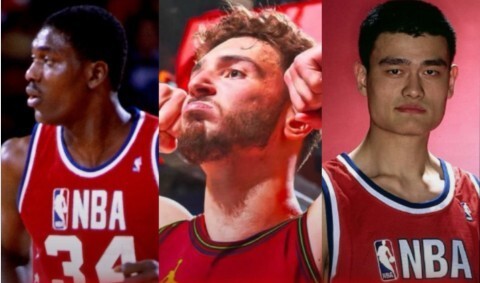 申京两次入选全明星是火箭队史第三年轻，仅次于姚明和大梦