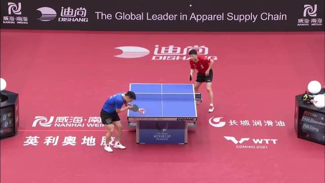 “太经典！马龙vs樊振东 2020年世界杯 Final 乒乓球 ”
