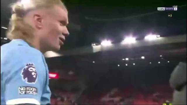 曼城2-1客胜利物浦，哈兰德福登助教林德斯谢球迷