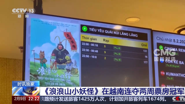 中国动画浪浪山小妖怪越南票房连冠，两周斩获330亿越南盾