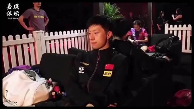 龙胖巅峰对决，王不见王，这绝对是乒坛史上最具压迫感的一幕