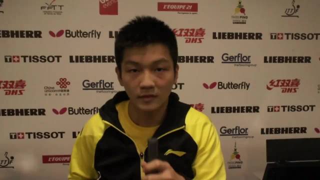 樊振东2013年采访展现清晰思维逻辑