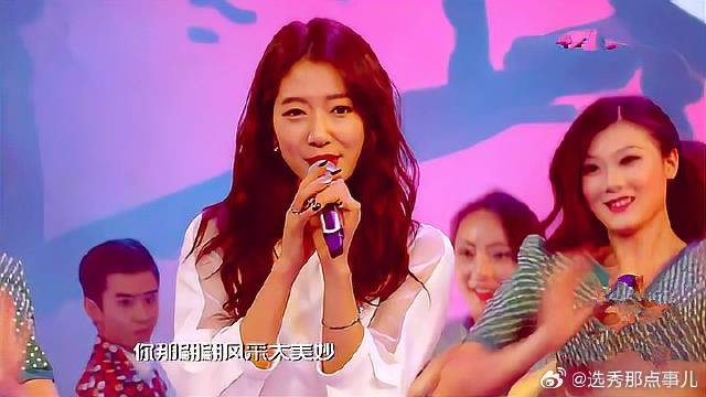 韩语唱《一见你就笑》，软软声音超可爱，听完想恋爱丨元宵