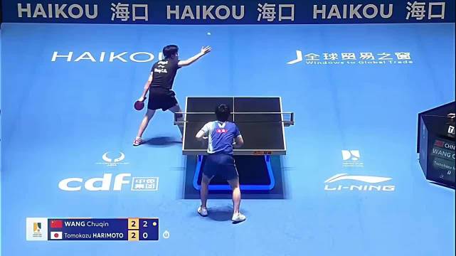 “面对质疑声，对张本智和，你不得不承认他这场比赛拿下胜利的帅气”