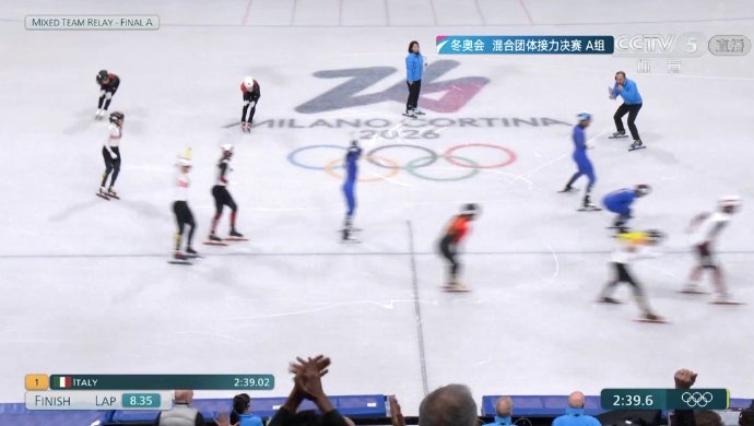 短道混接痛失奖牌！领先被反超，林孝埈为何未上场引热议