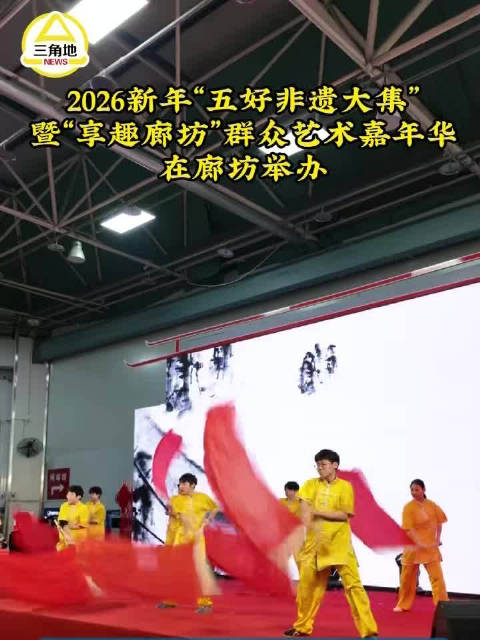 2026新年“五好非遗大集”暨“享趣廊坊”群众艺术嘉年华在廊坊举办
