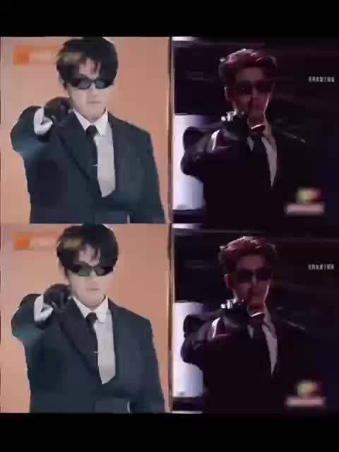 颜人中王赫野声生不息走秀被指cos张凌赫保镖