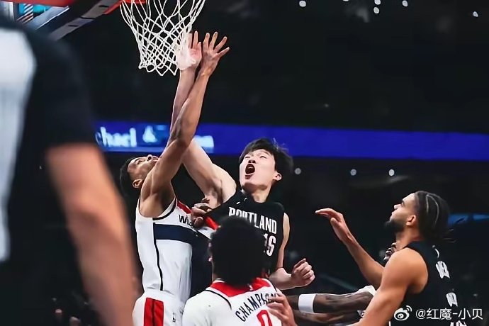 中国骄傲！杨瀚森仅13秒高效取分，末节登场展现NBA生存力