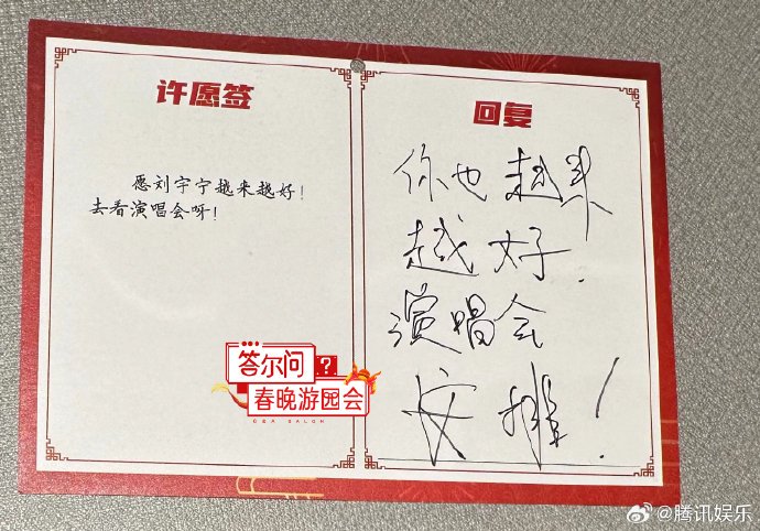 刘宇宁在采访中透露的新年个人愿望是什么？