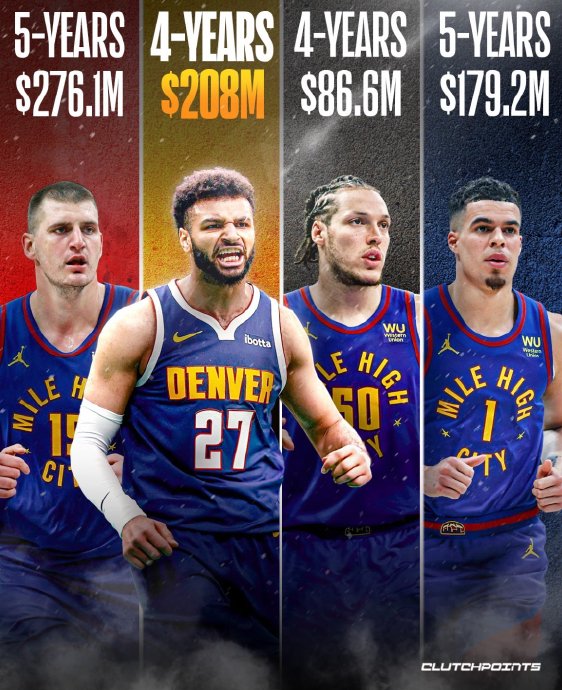 贾马尔·默里和尼古拉·约基奇的合作对丹佛掘金队的争冠前景有何影响？