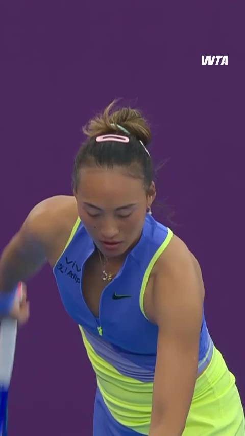 郑钦文20个ace来源于她发球动作的微调