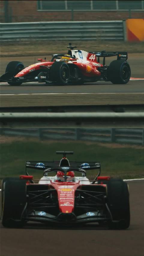 号赛车和4️⃣4️⃣号赛车 我该看上边还是下边呢？