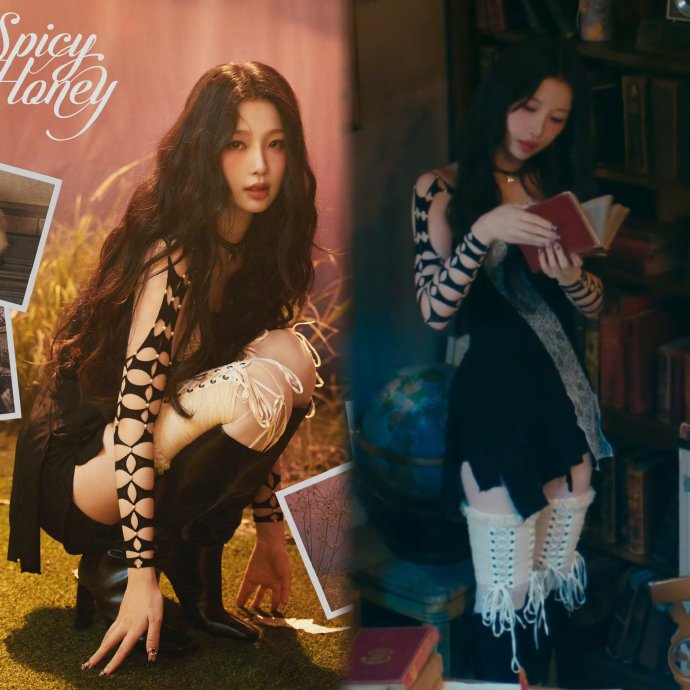 粉丝们如何评价虞书欣《Spicy Honey》专辑的整体设计理念和视觉风格？