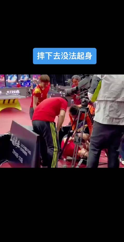 樊振东比赛片段引网友心疼