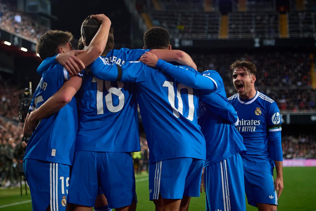 西甲综合:姆巴佩建功　皇马客胜巴伦西亚