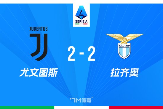 意甲-尤文2-2拉齐奥延续主场不败 卡卢卢读秒绝平 - 7M足球新闻