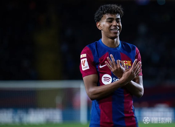 18岁209天，亚马尔成为西甲历史达成单赛季10球第四年轻球员