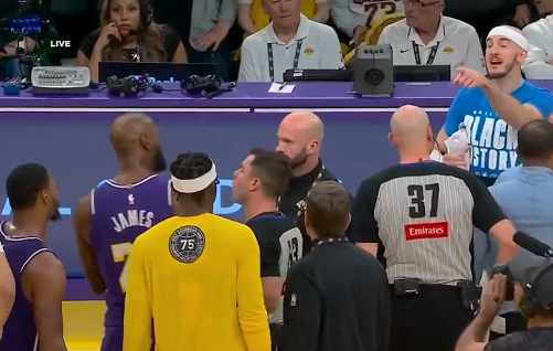 疑似与詹姆斯发生争论！卡鲁索8中7贡献个人赛季新高17分