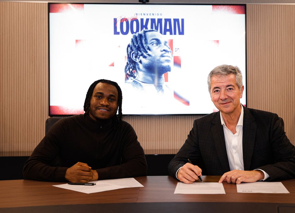 马德里竞技冬窗官宣卢克曼加盟,转会费总价最高达4000万欧元