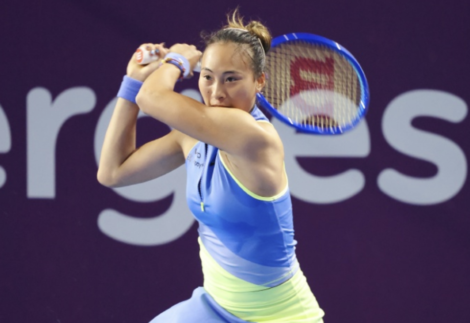 缺席澳网排名滑落 郑钦文：该去挑战萨巴她们了 不能总当观众