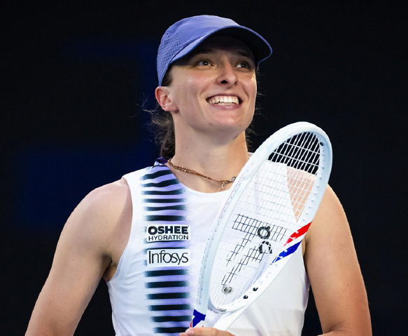 斯瓦泰克第36次在1000赛送蛋，排名历史第5