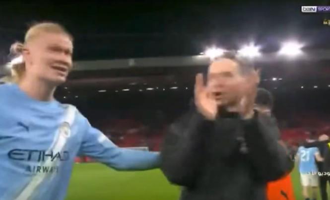 安菲尔德战胜利物浦，哈兰德和福登邀请林德斯加入庆祝|曼城|阿森纳|菲尔·福登|埃尔林·哈兰德|月日讯曼联热刺_订阅