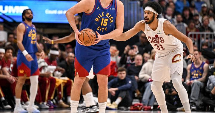 哈登绝平+米切尔2罚准绝杀！骑士双核54分逆转掘金 约基奇空砍三双