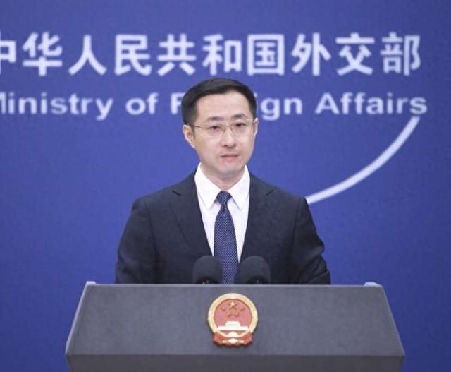 外交部发言人林剑。图片来自外交部