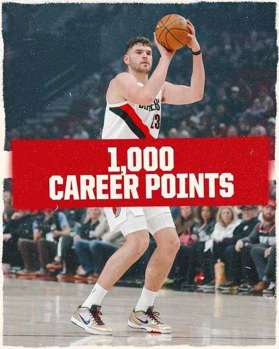 里程碑！克林根常规赛生涯总得分突破1000大关