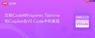 比较CodeWhisperer, Tabnine和Copilot在VS Code中的表现-VSCode