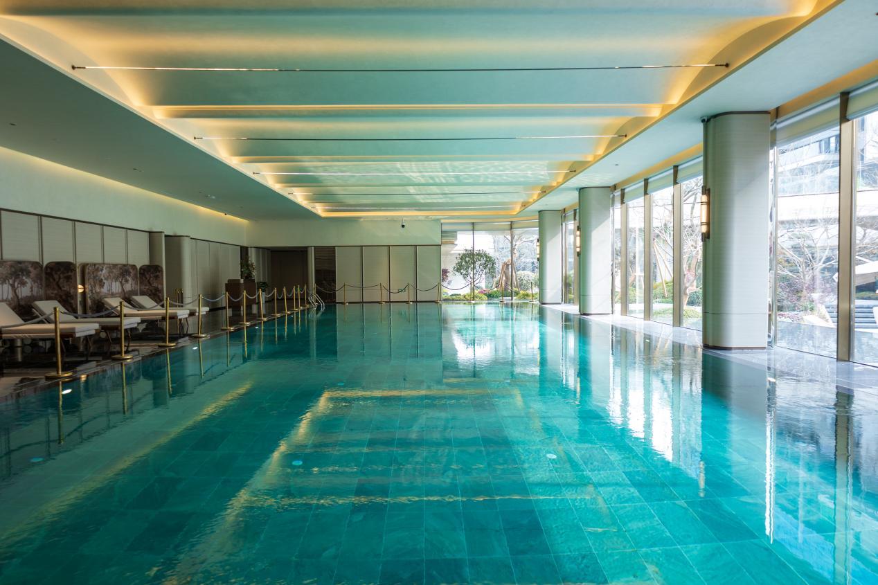 ▲龙翔·未央和鸣泳池实拍图