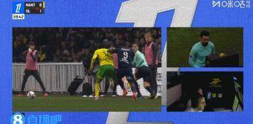 恩德里克染红!里昂本赛季已6张红牌,并列法甲联赛最多_比赛_塔比布_欧冠