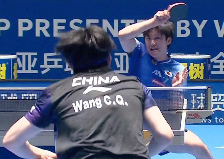 乒乓亚洲杯:王楚钦逆转张本智和成功卫冕,孙颖莎携手称王_决赛_选手