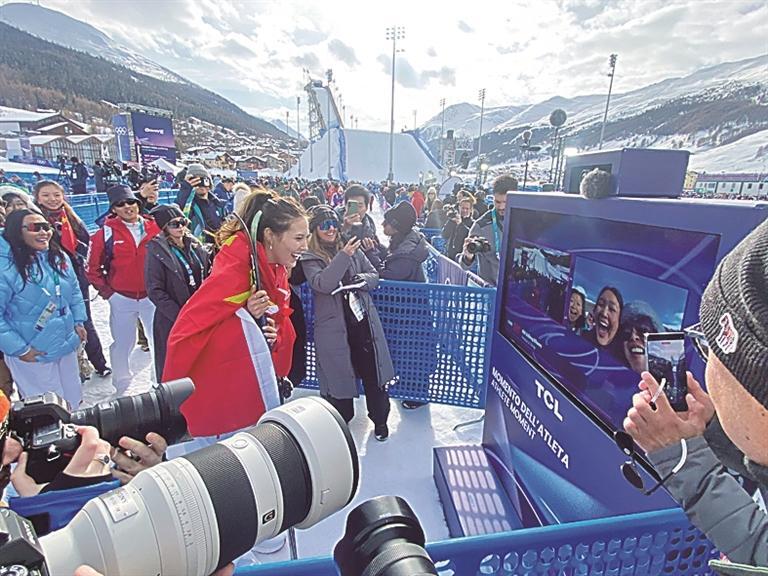 米兰冬奥会特别报道爱笑的谷爱凌又回来了