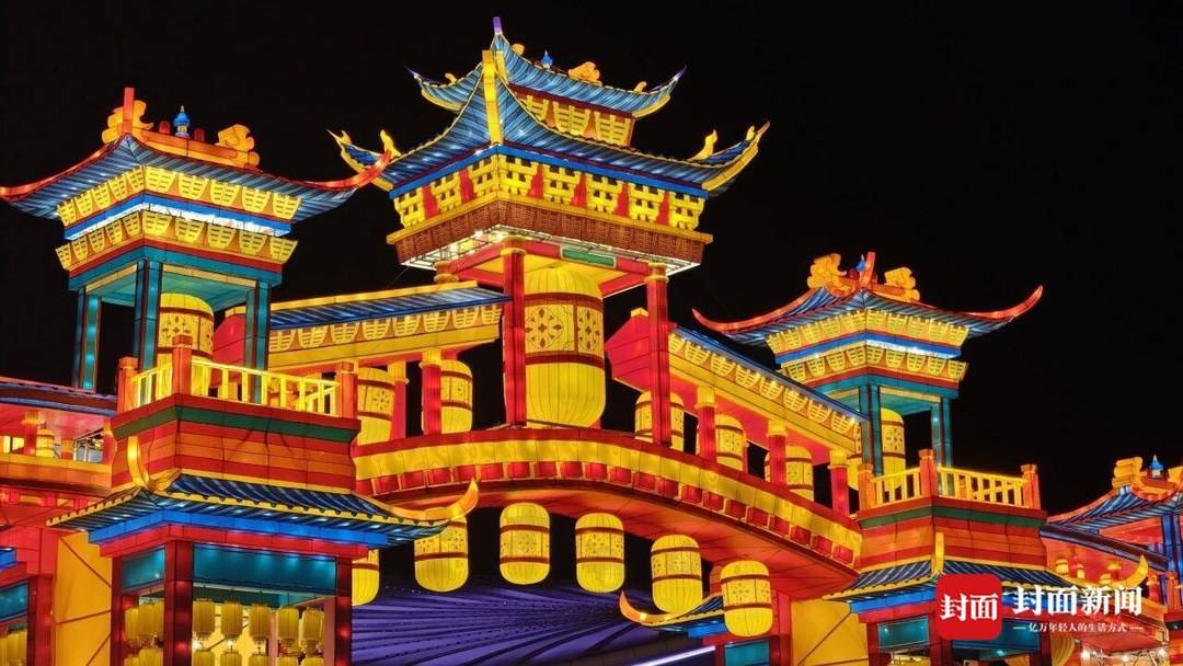 就在今晚！成都世博园新春光影嘉年华来啦｜新春走基层