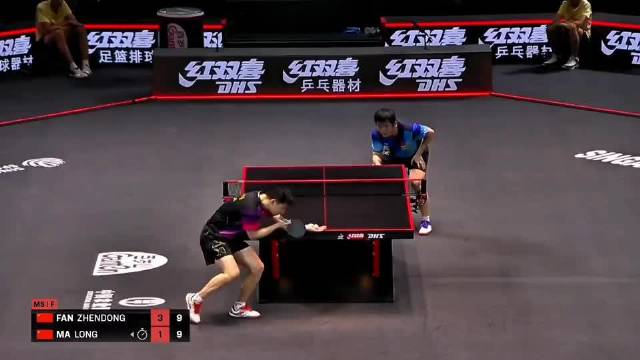 “巅峰对决！乒乓球 世界第一正手vs世界第一反手 经典对决 马龙VS樊振东”