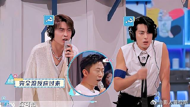 不愧是谢娜，秒猜出何炅的话，王鹤棣完全没反应过来！